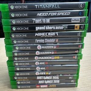 Xbox One Video Games Collection